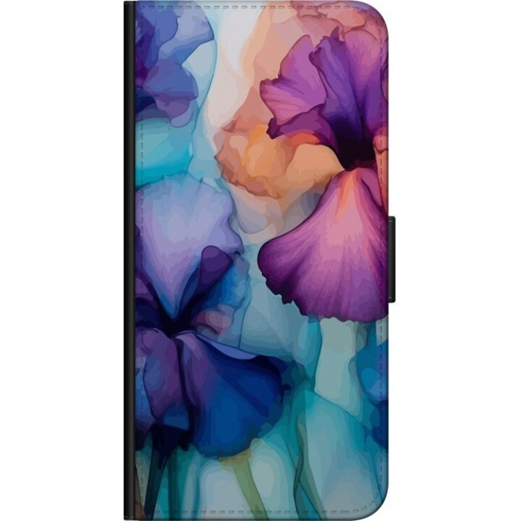 Portemonnee-hoesje voor Xiaomi Mi 11 Pro met Magische bloemen ontwerp