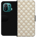 Portemonnee-hoesje voor Xiaomi Mi 11 Pro met Goudglans ontwerp