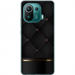 Mobiele hoes voor Xiaomi Mi 11 Pro met Luxe lijn ontwerp