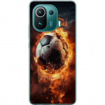 Mobiele hoes voor Xiaomi Mi 11 Pro met Voetbal ontwerp