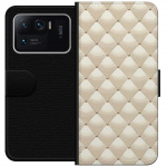 Portemonnee-hoesje voor Xiaomi Mi 11 Ultra met Goudglans ontwerp