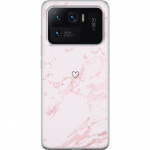Mobiele hoes voor Xiaomi Mi 11 Ultra met Roze Hart ontwerp