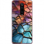 Mobiele hoes voor Xiaomi Mi 9T Pro met Metallic patroon ontwerp
