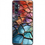 Mobiele hoes voor Xiaomi Mi Note 10 met Metallic patroon ontwerp