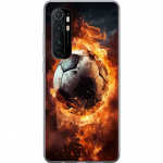 Mobiele hoes voor Xiaomi Mi Note 10 Lite met Voetbal ontwerp