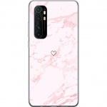 Mobiele hoes voor Xiaomi Mi Note 10 Lite met Roze Hart ontwerp