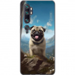 Mobiele hoes voor Xiaomi Mi Note 10 Pro met Blije Hond ontwerp