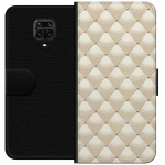 Portemonnee-hoesje voor Xiaomi Redmi Note 9 Pro met Goudglans ontwerp