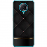 Mobiele hoes voor Xiaomi Poco F2 Pro met Luxe lijn ontwerp