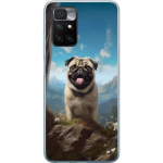 Mobiele hoes voor Xiaomi Redmi 10 met Blije Hond ontwerp