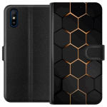 Portemonnee-hoesje voor Xiaomi Redmi 9A met Luxe Patroon ontwerp