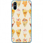 Mobiele hoes voor Xiaomi Redmi 9A met Glasachtig ontwerp