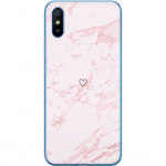 Mobiele hoes voor Xiaomi Redmi 9AT met Roze Hart ontwerp