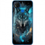 Mobiele hoes voor Xiaomi Redmi 9C met Wolf ontwerp Mobiele hoes voor Xiaomi Redmi 9C met Wolf ontwerp