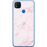 Mobiele hoes voor Xiaomi Redmi 9C met Roze Hart ontwerp Mobiele hoes voor Xiaomi Redmi 9C met Roze Hart ontwerp