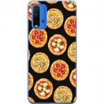 Mobiele hoes voor Xiaomi Redmi 9T met Pizza ontwerp
