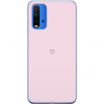 Mobiele hoes voor Xiaomi Redmi 9T met Hart ontwerp