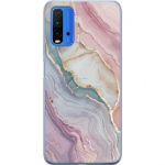 Mobiele hoes voor Xiaomi Redmi 9T met Marmer ontwerp