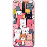 Mobiele hoes voor Xiaomi Redmi K30 met Kattenpatroon ontwerp