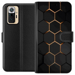 Portemonnee-hoesje voor Xiaomi Redmi Note 10 Pro met Luxe Patroon ontwerp