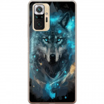 Mobiele hoes voor Xiaomi Redmi Note 10 Pro met Wolf ontwerp