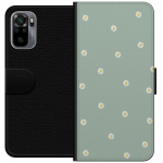 Portemonnee-hoesje voor Xiaomi Redmi Note 10S met Priesterkragen ontwerp