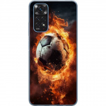 Mobiele hoes voor Xiaomi Redmi Note 11 met Voetbal ontwerp