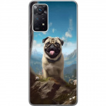 Mobiele hoes voor Xiaomi Redmi Note 11 Pro met Blije Hond ontwerp