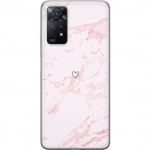 Mobiele hoes voor Xiaomi Redmi Note 11 Pro met Roze Hart ontwerp