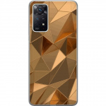 Mobiele hoes voor Xiaomi Redmi Note 11 Pro met 3D Goud ontwerp