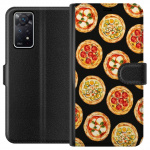 Portemonnee-hoesje voor Xiaomi Redmi Note 11 Pro 5G met Pizza ontwerp