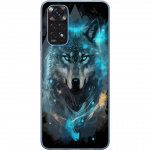 Mobiele hoes voor Xiaomi Redmi Note 11S met Wolf ontwerp
