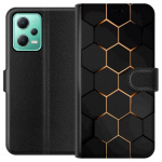 Portemonnee-hoesje voor Xiaomi Redmi Note 12 met Luxe Patroon ontwerp