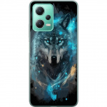 Mobiele hoes voor Xiaomi Redmi Note 12 met Wolf ontwerp
