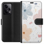 Portemonnee-hoesje voor Xiaomi Redmi Note 12 Pro met Bloemen ontwerp