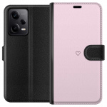 Portemonnee-hoesje voor Xiaomi Redmi Note 12 Pro met Hart ontwerp