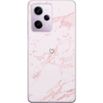 Mobiele hoes voor Xiaomi Redmi Note 12 Pro met Roze Hart ontwerp