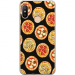 Mobiele hoes voor Xiaomi Redmi 6 Pro met Pizza ontwerp Mobiele hoes voor Xiaomi Redmi 6 Pro met Pizza ontwerp