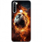 Mobiele hoes voor Xiaomi Redmi Note 8 met Voetbal ontwerp