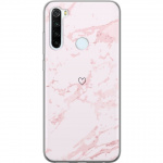 Mobiele hoes voor Xiaomi Redmi Note 8 met Roze Hart ontwerp