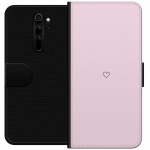 Portemonnee-hoesje voor Xiaomi Redmi Note 8 Pro met Hart ontwerp
