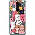 Mobiele hoes voor Xiaomi Redmi Note 8 Pro met Kattenpatroon ontwerp
