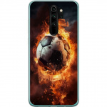 Mobiele hoes voor Xiaomi Redmi Note 8 Pro met Voetbal ontwerp