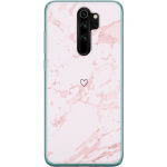 Mobiele hoes voor Xiaomi Redmi Note 8 Pro met Roze Hart ontwerp Mobiele hoes voor Xiaomi Redmi Note 8 Pro met Roze Hart ontwerp