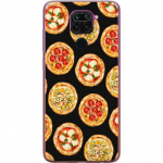 Mobiele hoes voor Xiaomi Redmi Note 9 met Pizza ontwerp