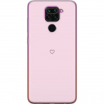 Mobiele hoes voor Xiaomi Redmi Note 9 met Hart ontwerp