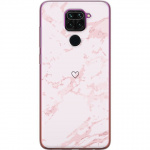 Mobiele hoes voor Xiaomi Redmi Note 9 met Roze Hart ontwerp Mobiele hoes voor Xiaomi Redmi Note 9 met Roze Hart ontwerp