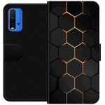 Portemonnee-hoesje voor Xiaomi Redmi Note 9 4G met Luxe Patroon ontwerp