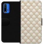Portemonnee-hoesje voor Xiaomi Redmi Note 9 4G met Goudglans ontwerp Portemonnee-hoesje voor Xiaomi Redmi Note 9 4G met Goudglans ontwerp