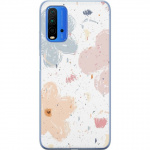 Mobiele hoes voor Xiaomi Redmi Note 9 4G met Bloemen ontwerp